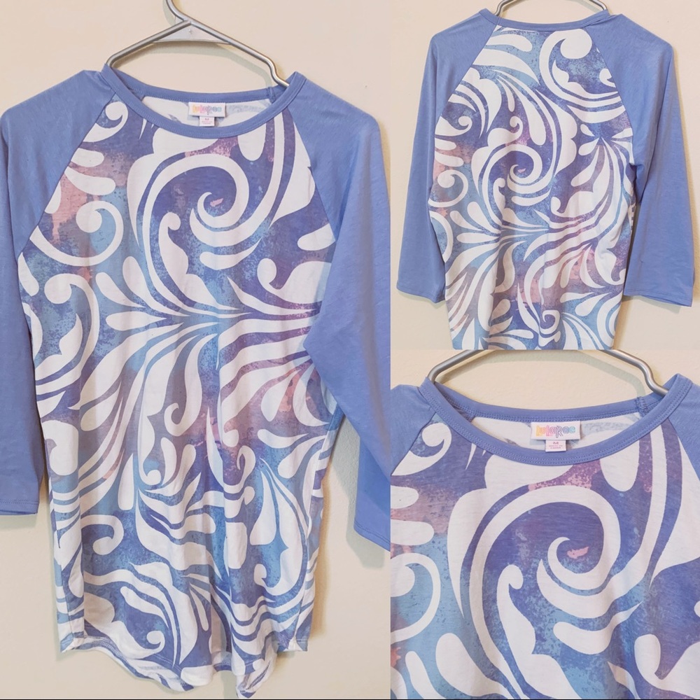 Randy Lularoe NEW - blue/white multi